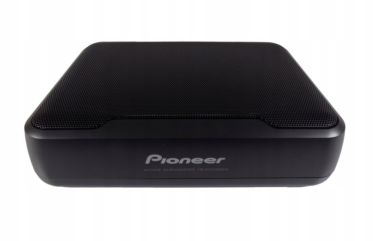 PIONEER POWERFUL SUBWOOFER ACTIVE UNDER SEAT BASS SPEAKER + CABLES Manufacturer code TS-WX120A
