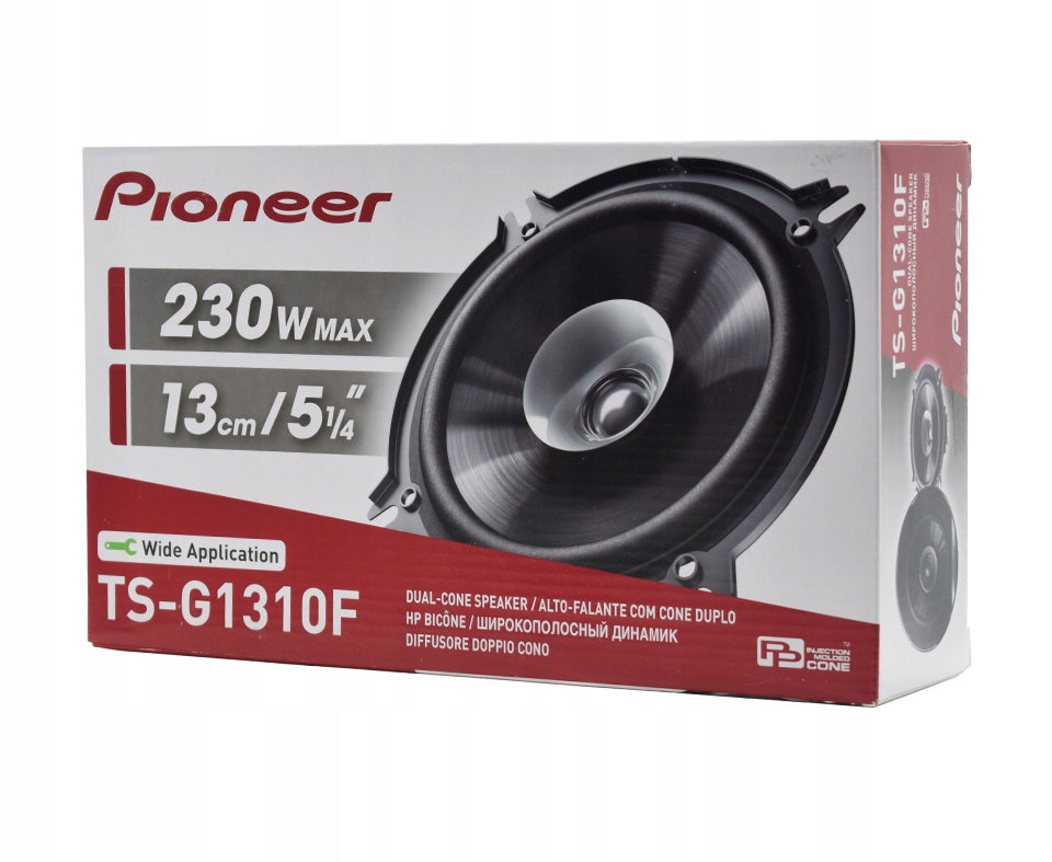 PIONEER TS-G1310F SPEAKERS 2 CONES 35W-230W 13 cm