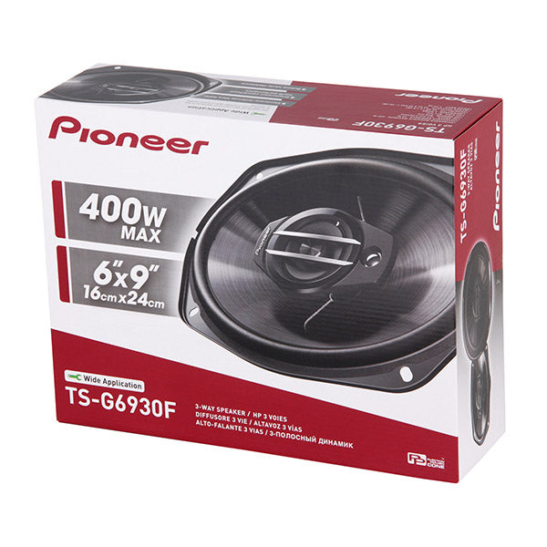 PIONEER TS-G6930F CAR SPEAKERS 400W 6x9''