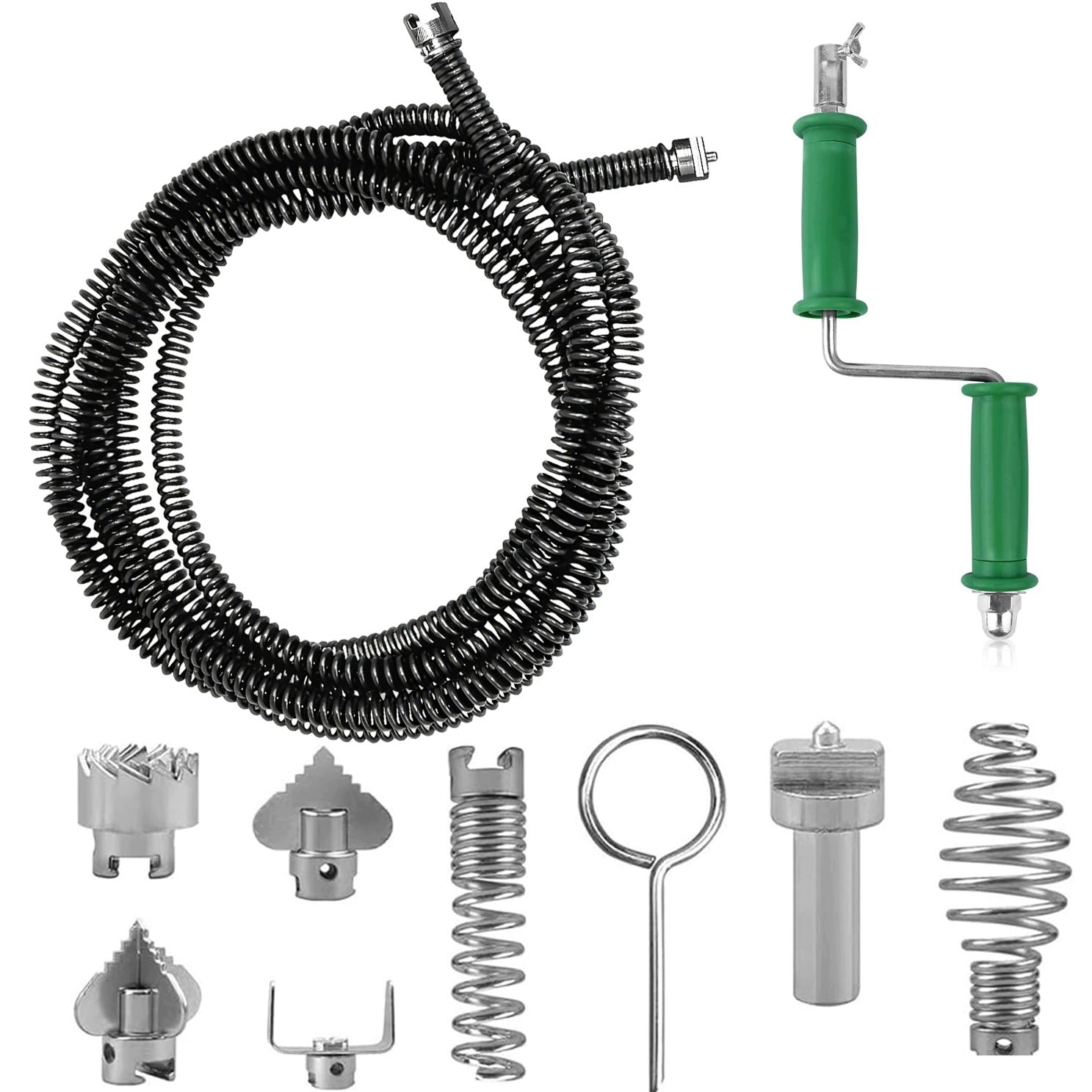 PIPE CLEANING SPIRAL, DRAIN CLEANING SPIRAL 5 M X 12 MM