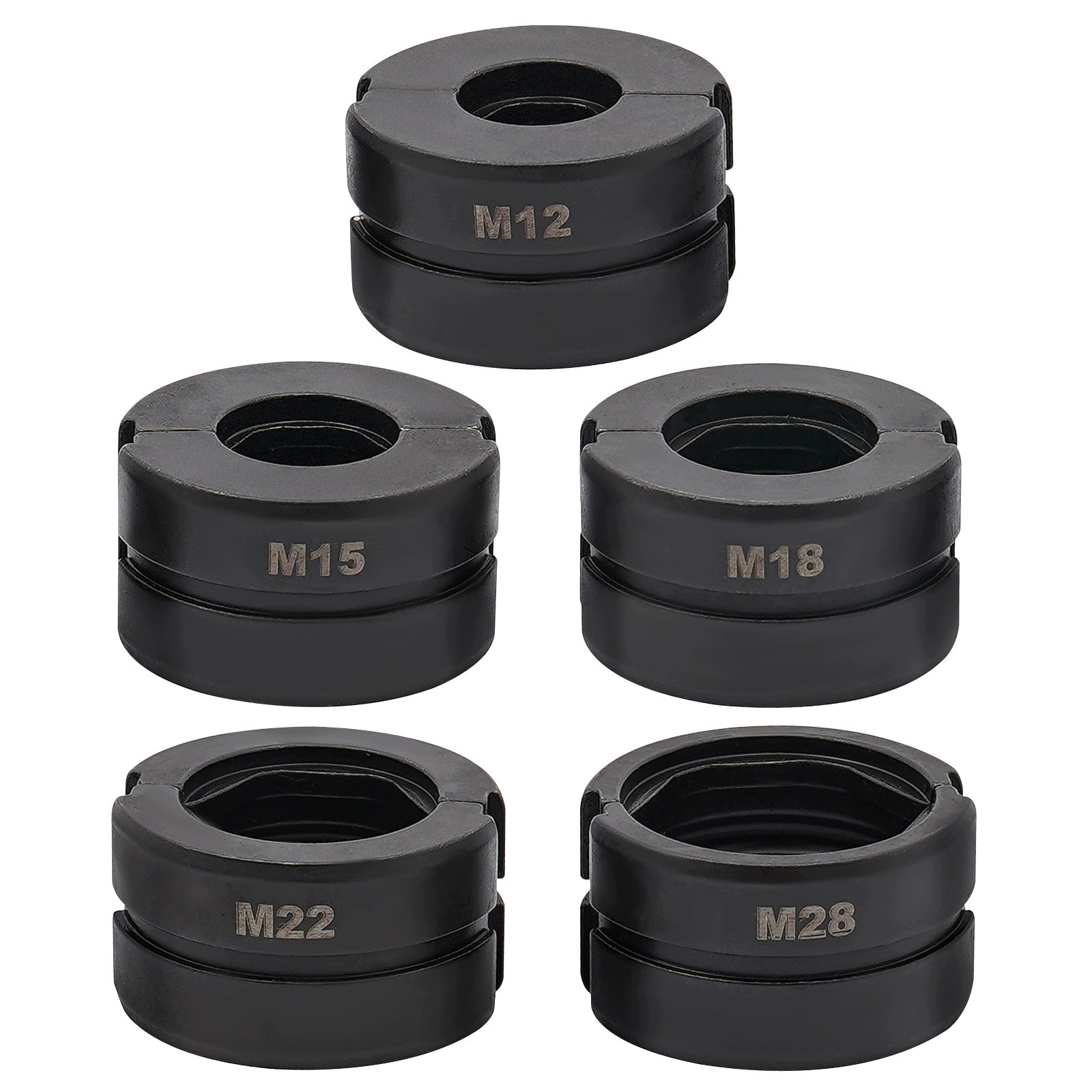 PIPE CRIMPING DIES REPLACEABLE JAW INSERT M12/15/18/ 22/ 28MM