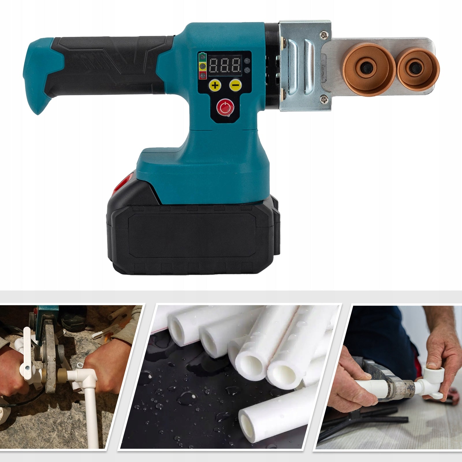 PIPE WELDING MACHINE 280W WIRELESS, 5 TIPS (20-50MM) Brand no brand