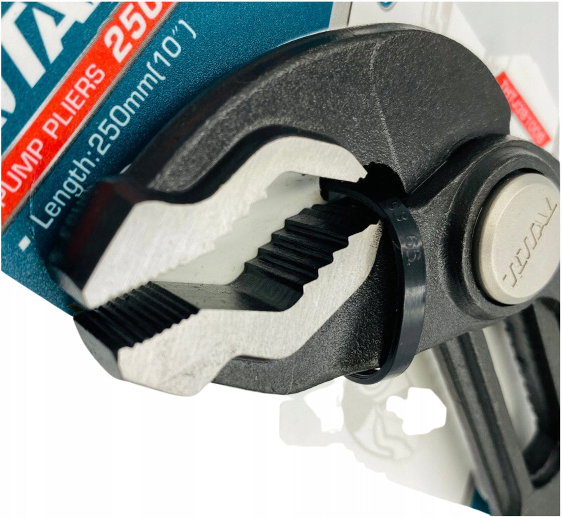 PIPE WRENCH ADJUSTABLE PLIERS 250mm per button Length 25 cm