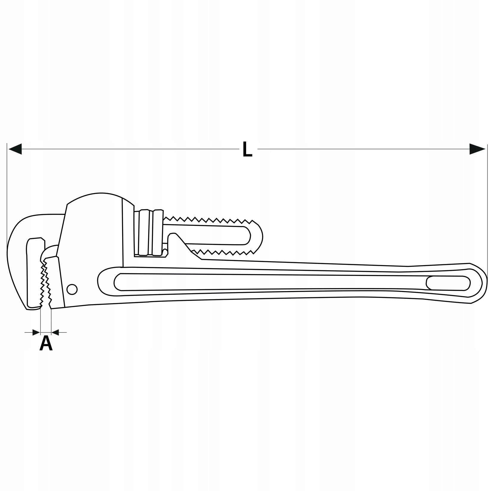 PIPE WRENCH STILLSON 14" 350mm FROG HYDRAULIC FROG STRONG Brand Rexxer