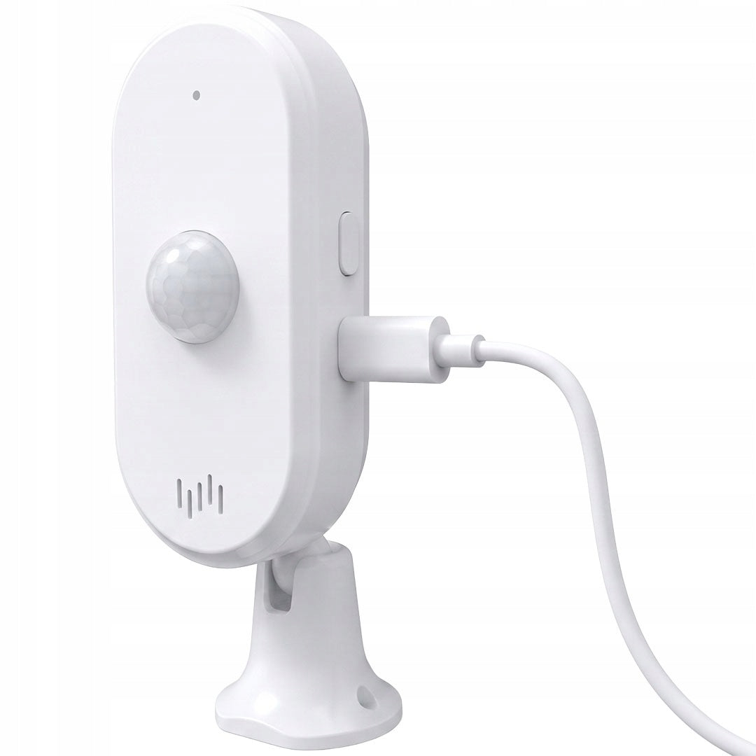 PIR Motion Sensor with Sound Alarm on USB-C WiFi TUYA Packaging status original