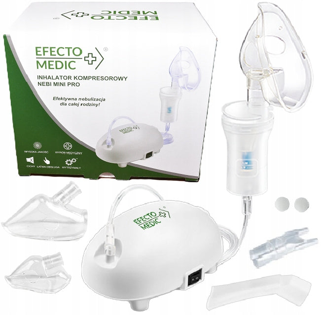 PISTON COMPRESSOR INHALER SMALL Portable QUIET FOR ADULT CHILDREN