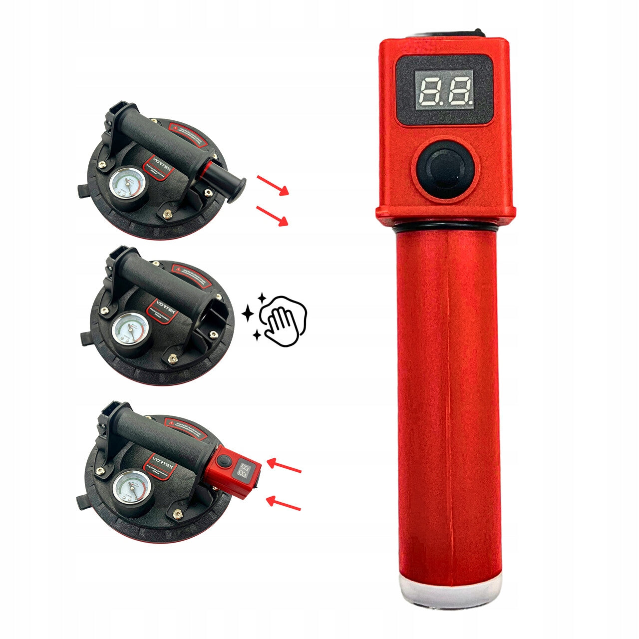 PISTON ELECTRIC PUMP FOR VACUUM SUCTION CUP AUTOMATIC PUMPS ITSELF Packaging status original