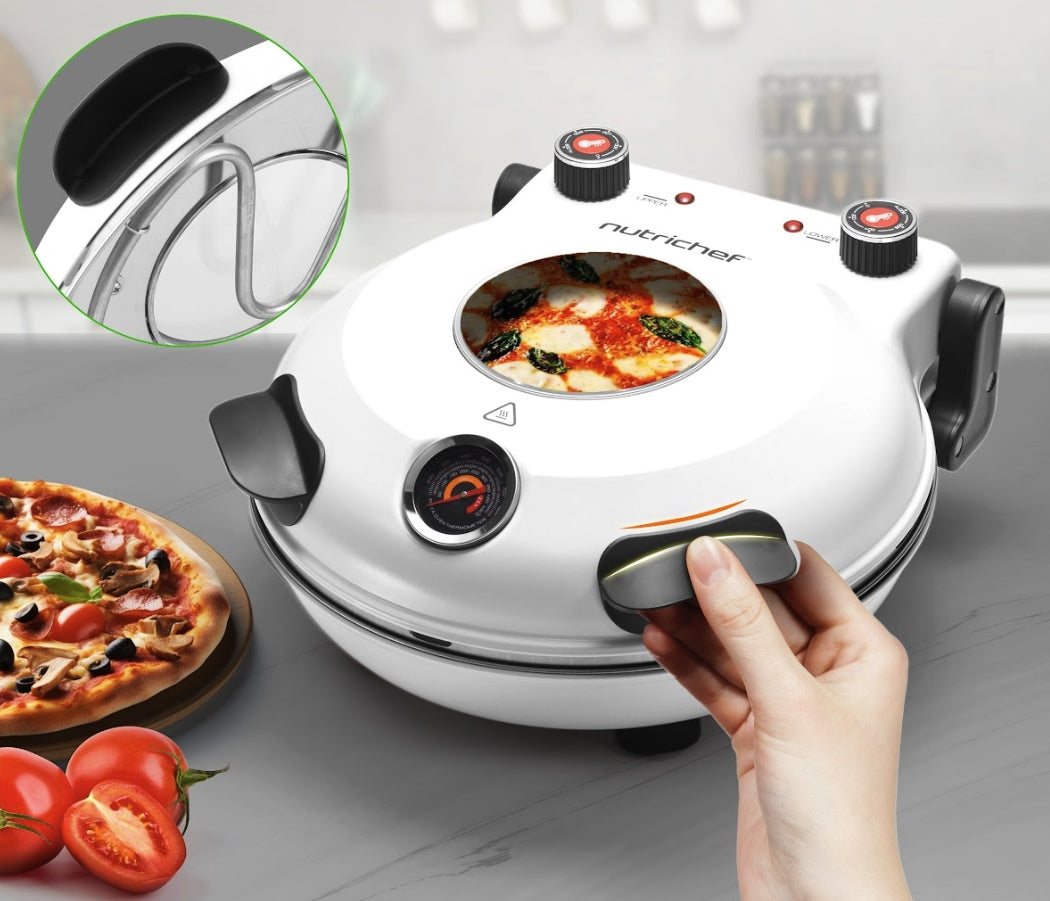 PIZZA OVEN 420 DEGREE ELECTRIC HOMEMADE TOASTER NUTRICHEF 1200W EAN (GTIN) 842893171937