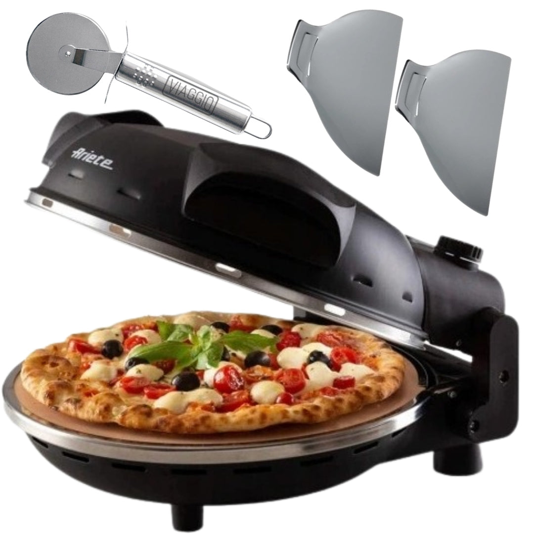 PIZZA OVEN ARIETE 917 stone 400°C + PIZZA KNIFE + EBOOK