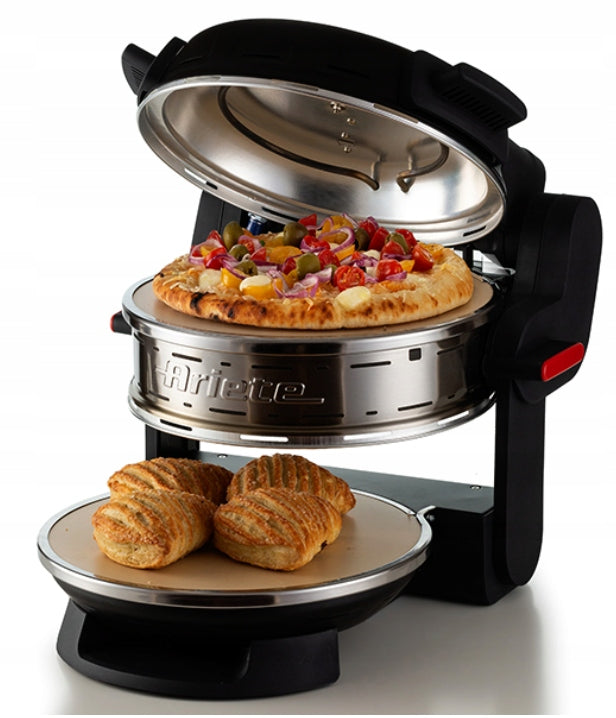 PIZZA OVEN ARIETE 927 2 LEVELS 400°C + PIZZA KNIFE + EBOOK FREEBIE! Manufacturer code Italiana 927/01