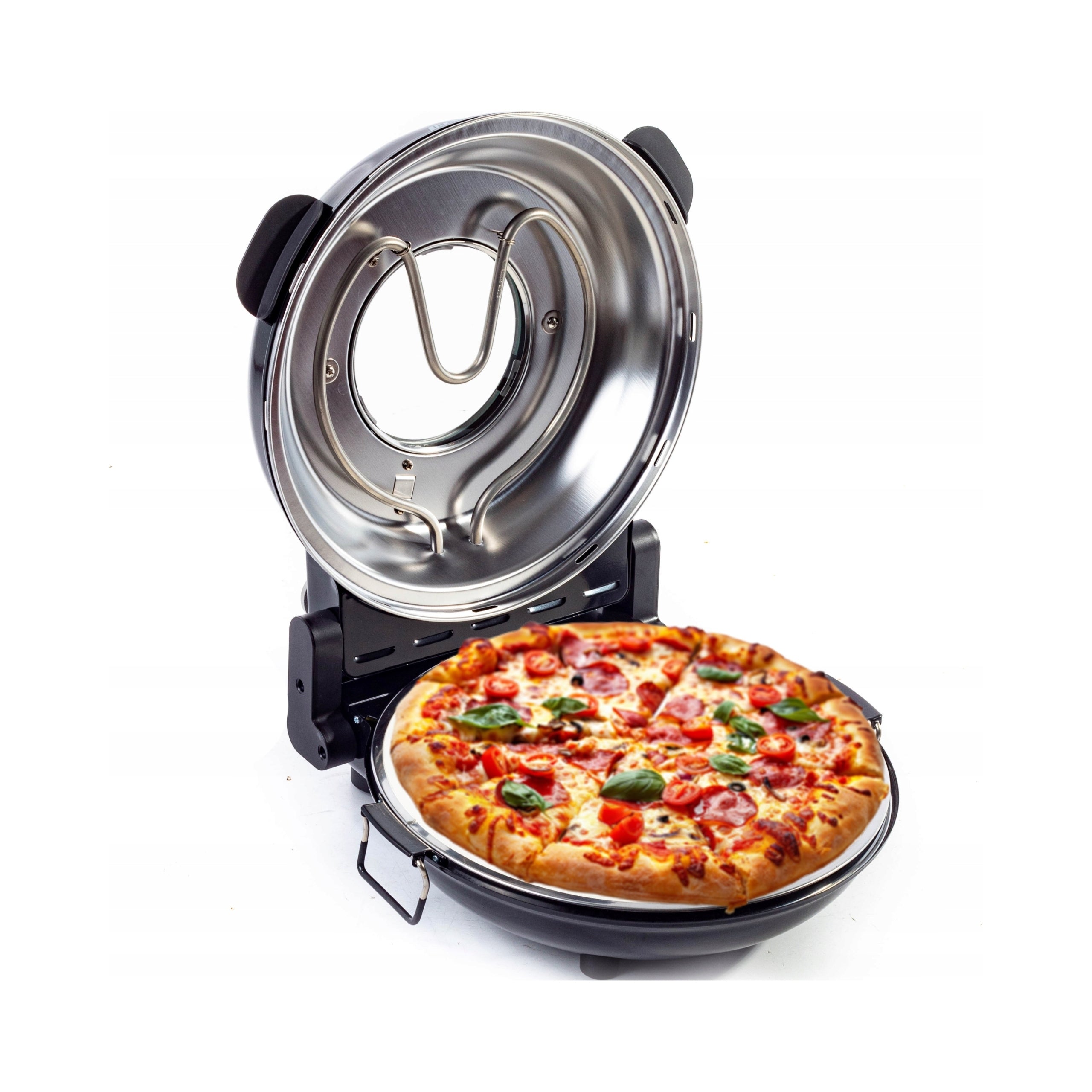 PIZZA OVEN MINI OVEN RIWALL RP-01 stone 420°C 1200W 2 x SPATULA