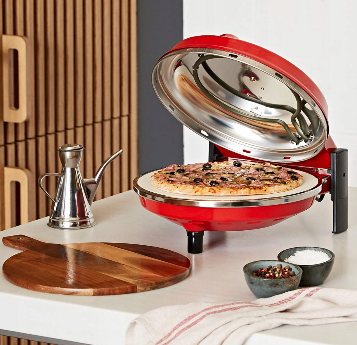 PIZZA OVEN SPICE CALIENTE stone 400 °C + EBOOK EAN (GTIN) 8056364611316