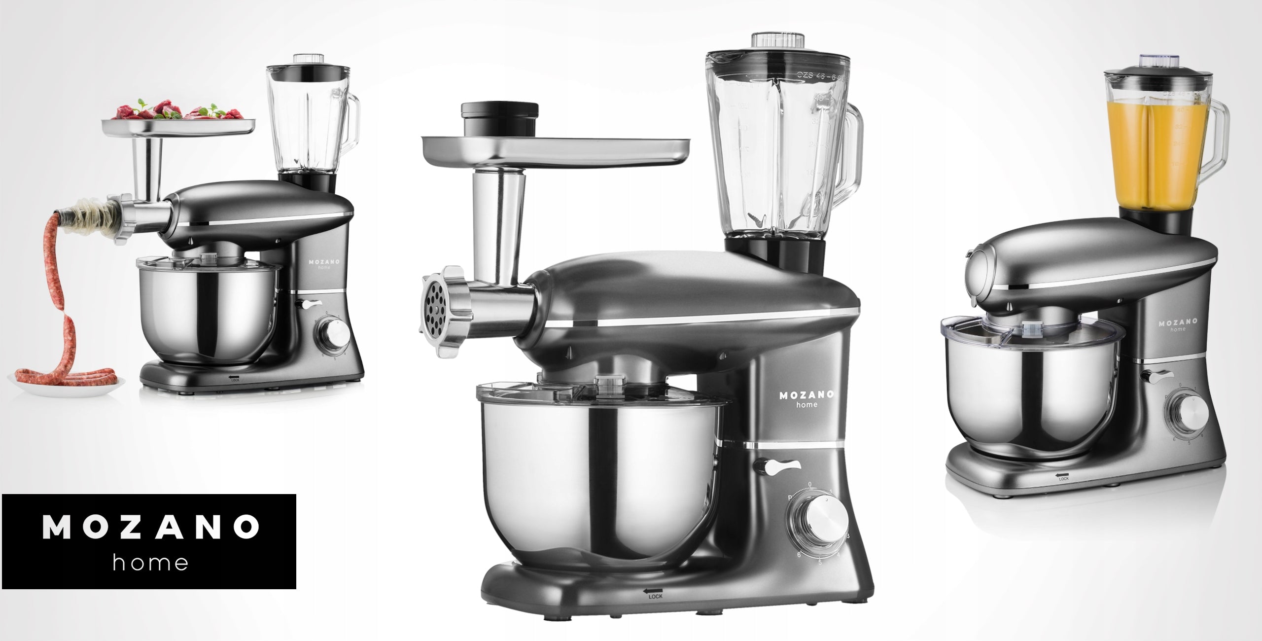 PLANETARY FOOD PROCESSOR STRONG 2000W MEAT GRINDER MIXER BLENDER 6,2l EAN (GTIN) 5907651427505