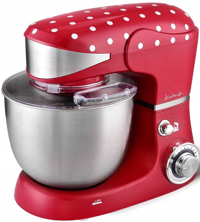 PLANETARY ROBOT KITCHEN MIXER 3 STIRRERS BOWL 5L STRONG RETRO