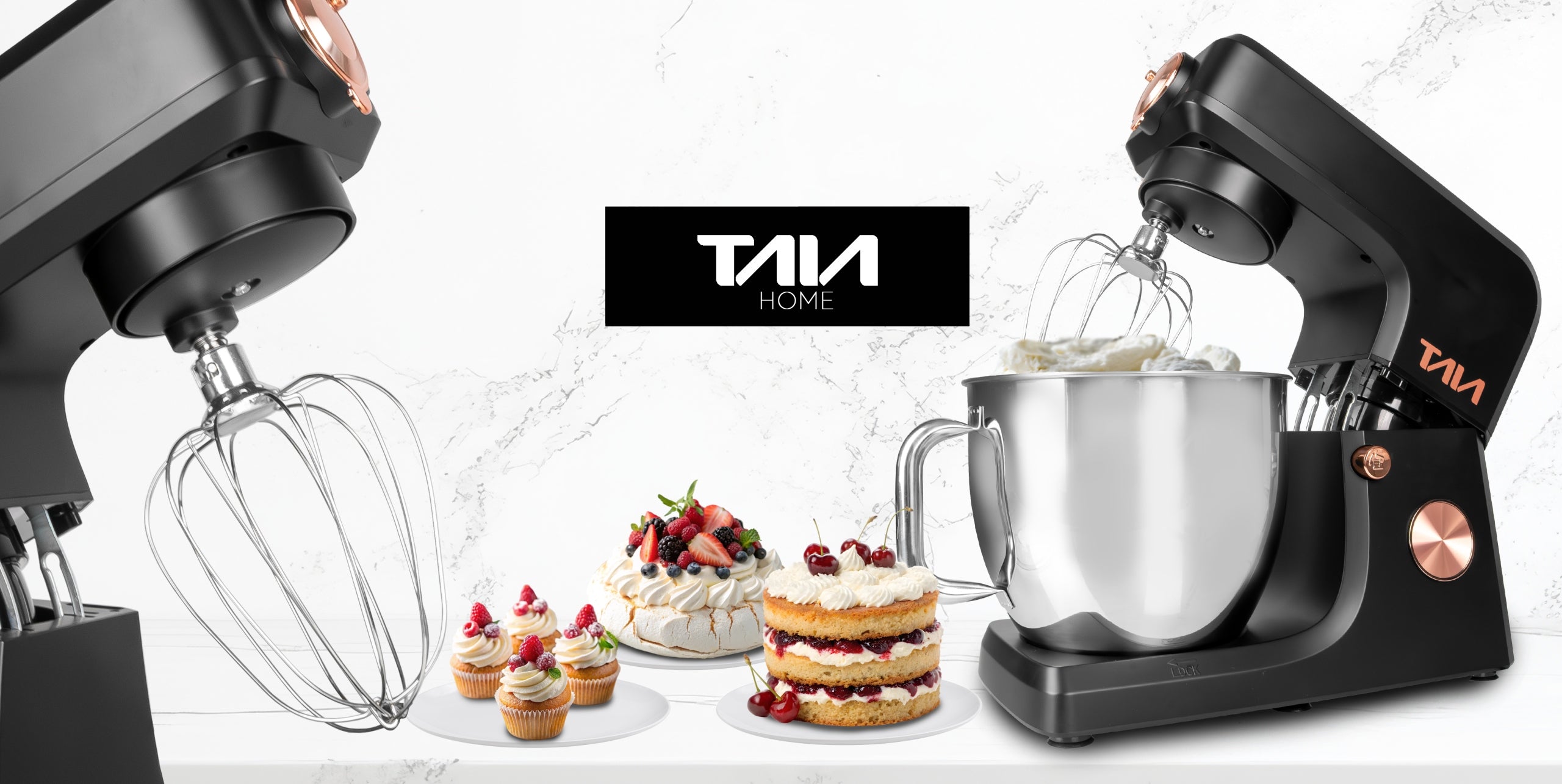 PLANETARY ROBOT TAIA KITCHEN MEXA 2000W BOWL 6,5L LED DISPLAY SET Dominant color black