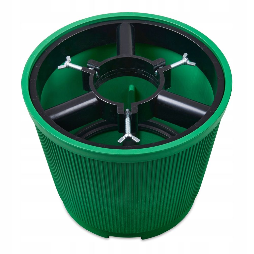 PLANTER CHRISTMAS TREE STAND FOR CHRISTMAS TREE STAND 10L GREEN GRAPHITE