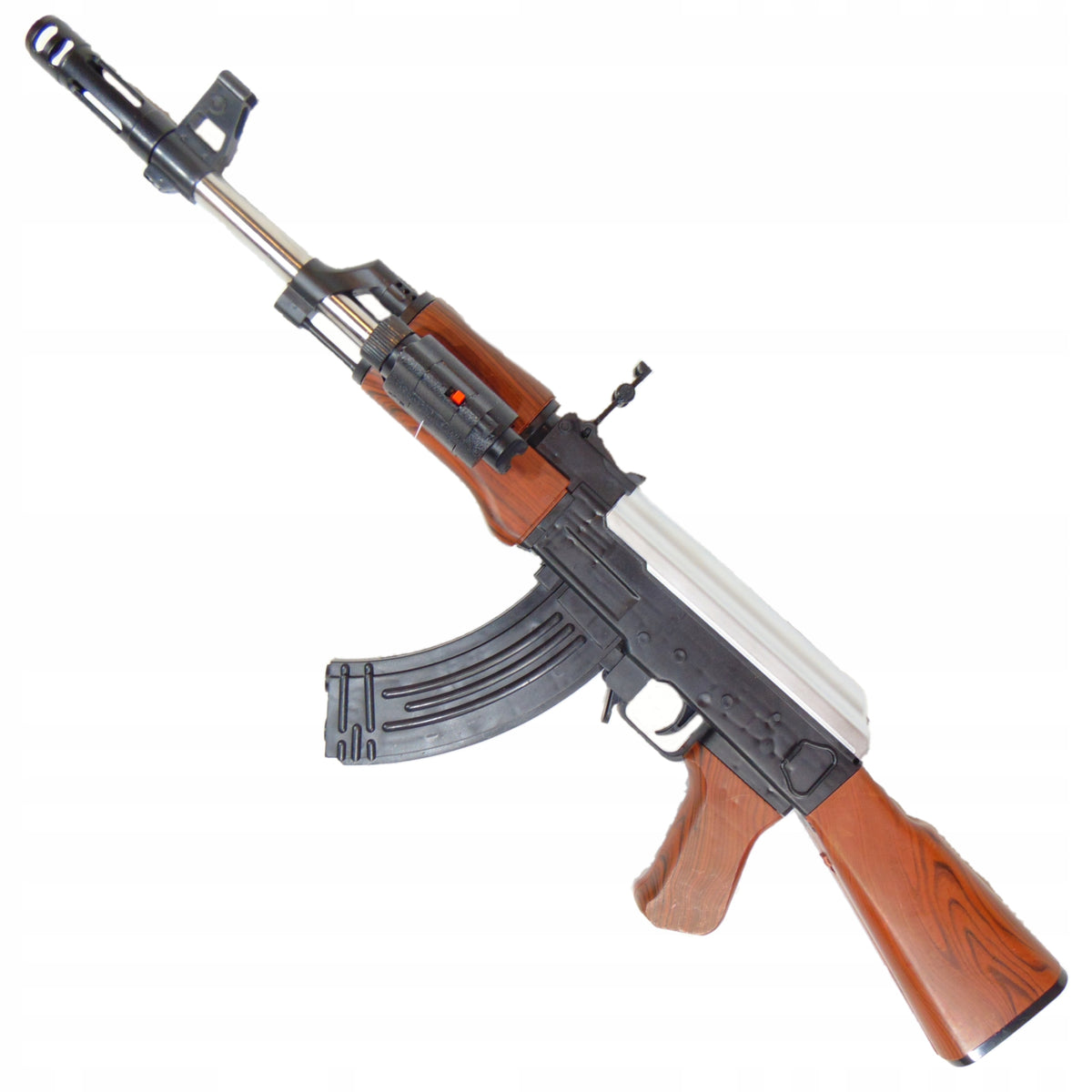 PLASTIC BALL RIFLE AK GUN WITH LASER + FREEBIE 2X SHIELD PAPER Brand Tomdorix