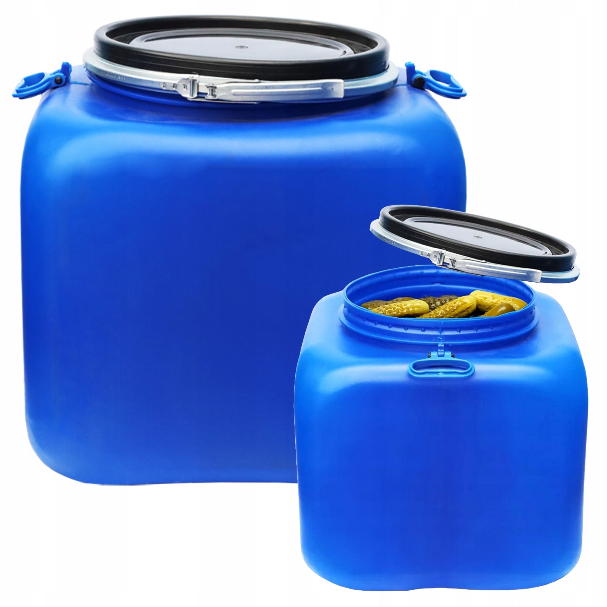 PLASTIC BARREL 100L CERTIFIED RAINWATER TANK PICKLING CABBAGE INCLUDES