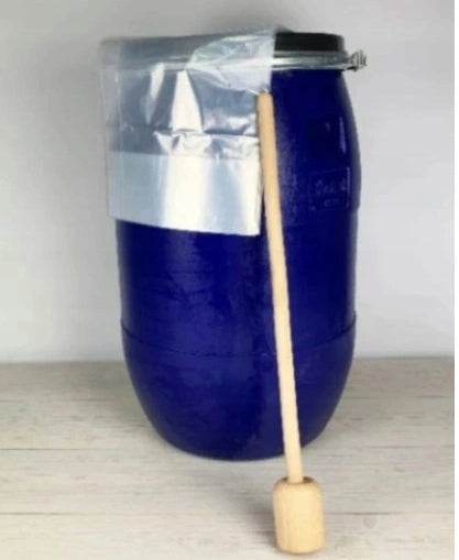 PLASTIC BARREL FOR PICKLING CABBAGE 60L PESTLE BAG PICKLING SET Manufacturer code beczka do kiszenia kapusty