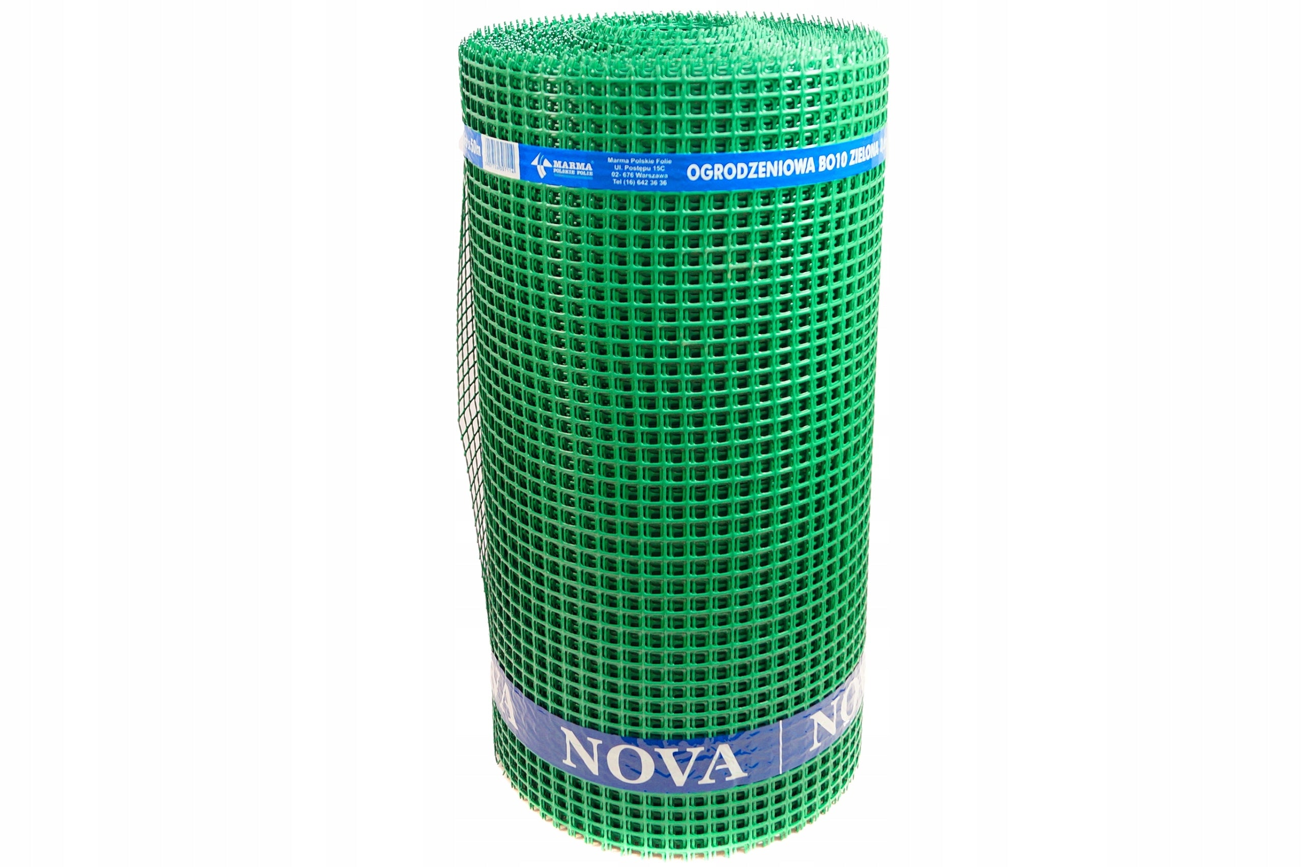 PLASTIC FENCE MESH GREEN 0,6x50m PVC STRONG Poland Manufacturer code SIATKA OGRODOWA 001