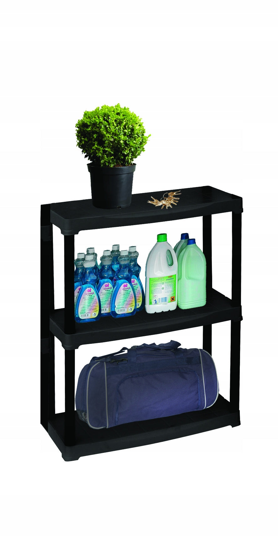 PLASTIC RACK FOR ORGANIZATION WAREHOUSE SHOP 60x30x90 TUV A Manufacturer code T60/3