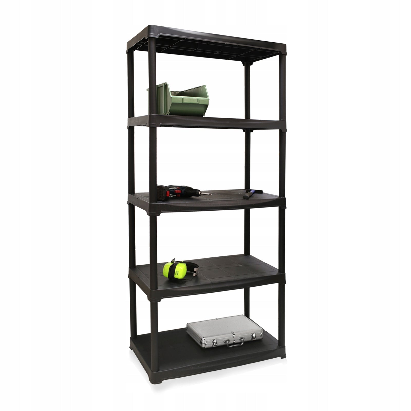 PLASTIC RACK WORKSHOP GARAGE 60x30x176 TUV A Manufacturer code 69539