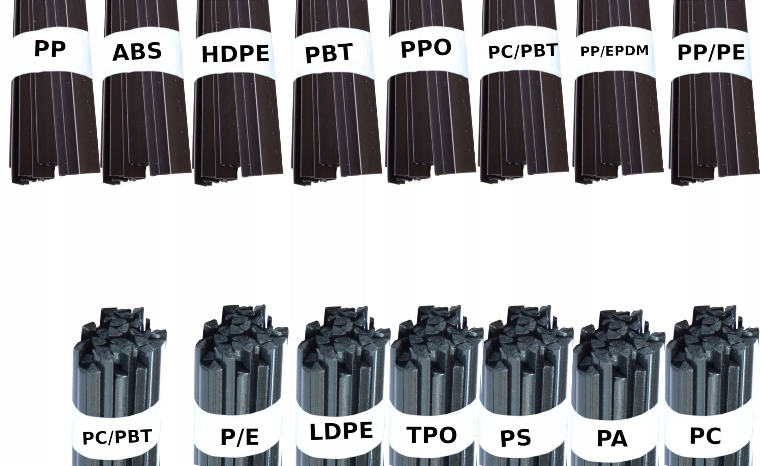 PLASTIC WELDING BINDERS PLASTIC Set of 15 types