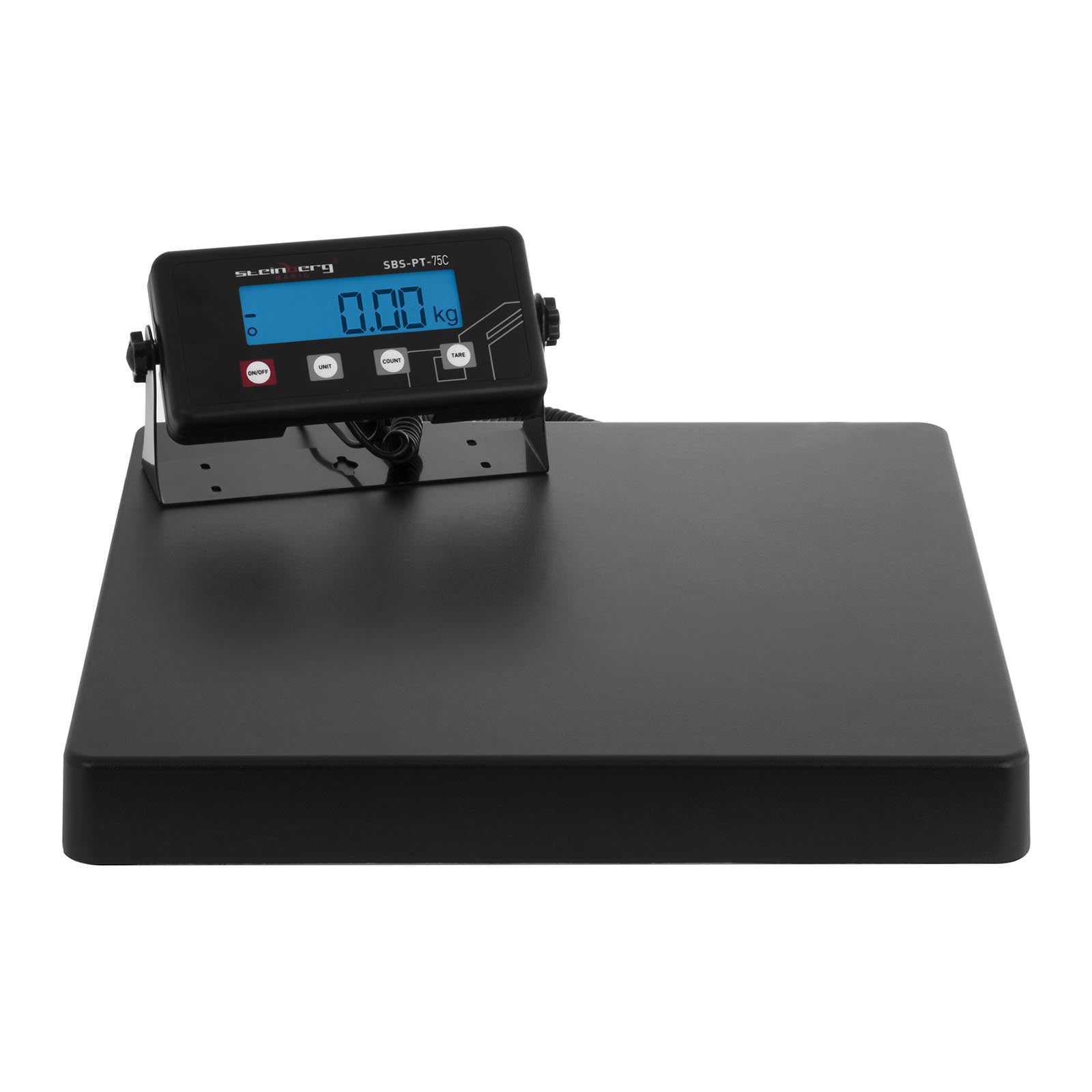 PLATFORM PACKAGE SCALE Steinberg 75 kg 10 g LCD Terminal 40x40 cm