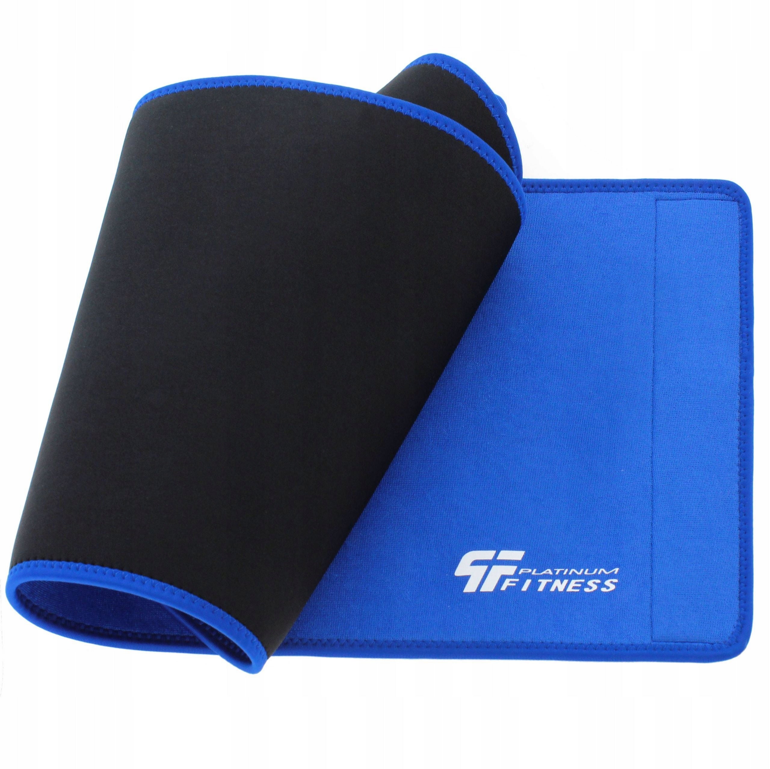 PLATINUM FITNESS NEOPRENE SLIMMING BELT SLIMMING 100cm Color blue