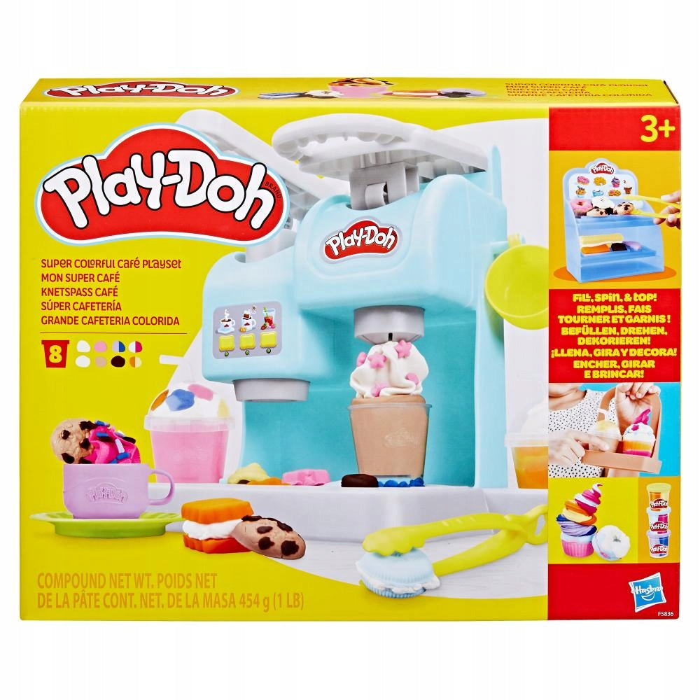 PLAY-DOH Playdough Super-colored cafe F5836 Packaging status original