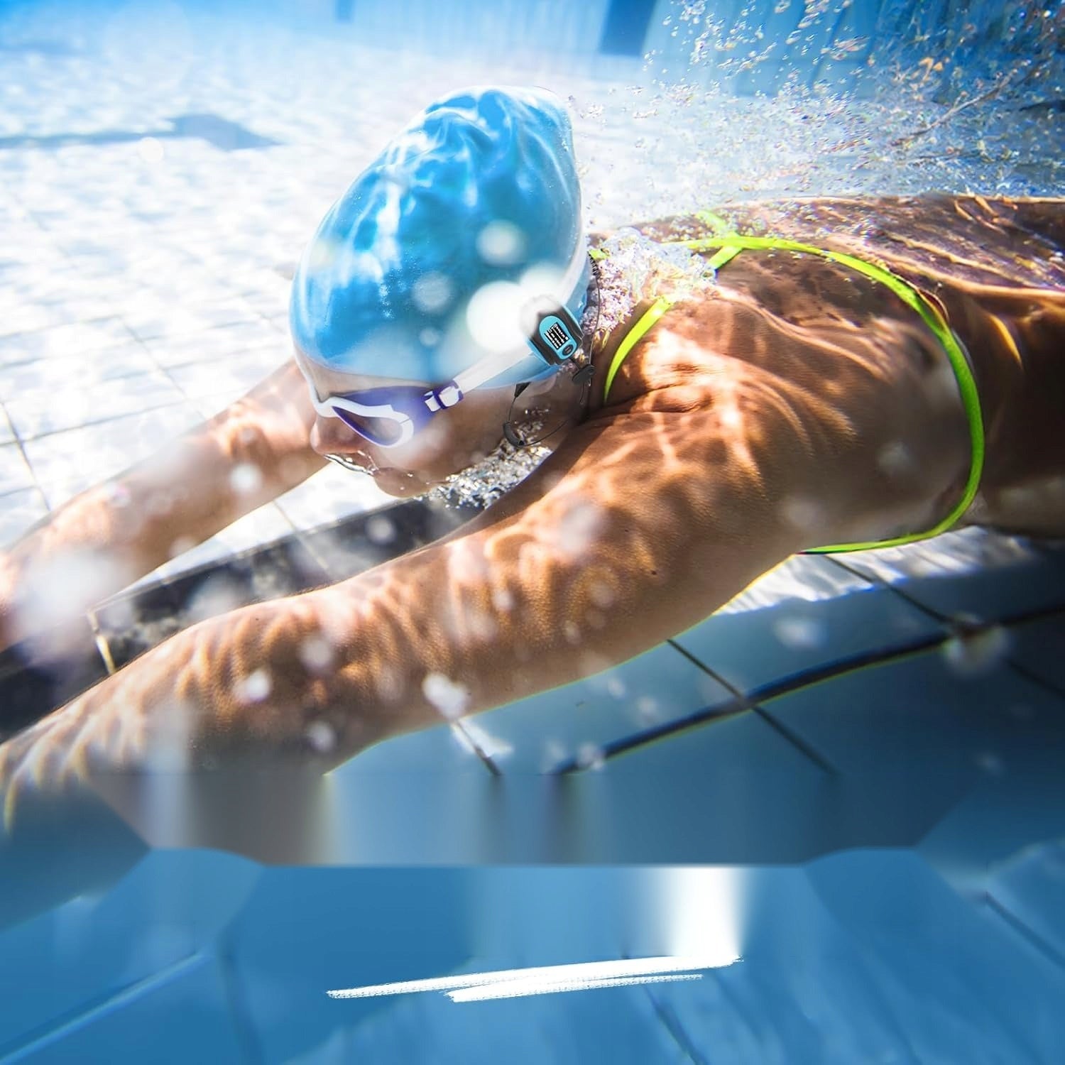 PLAYER 8GB WATERPROOF SCREEN HEADPHONES SPORTS SWIMMING SURFING Brand no brand