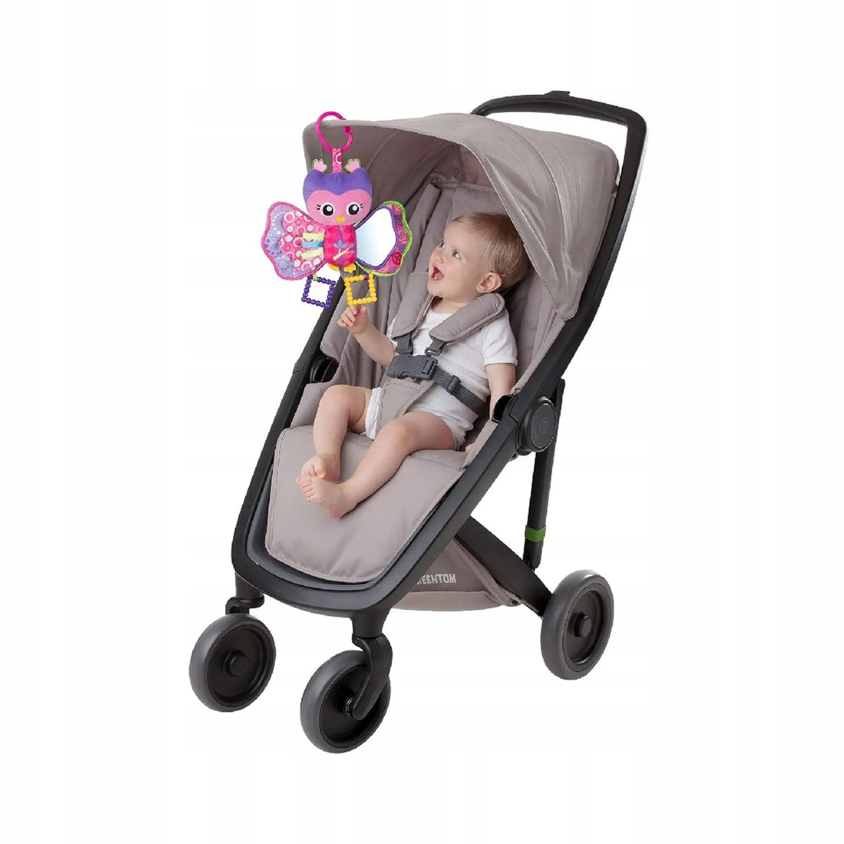 PLAYGRO STROLLER PENDANT ROCKER COT OWL 0m+ Brand Jazwares