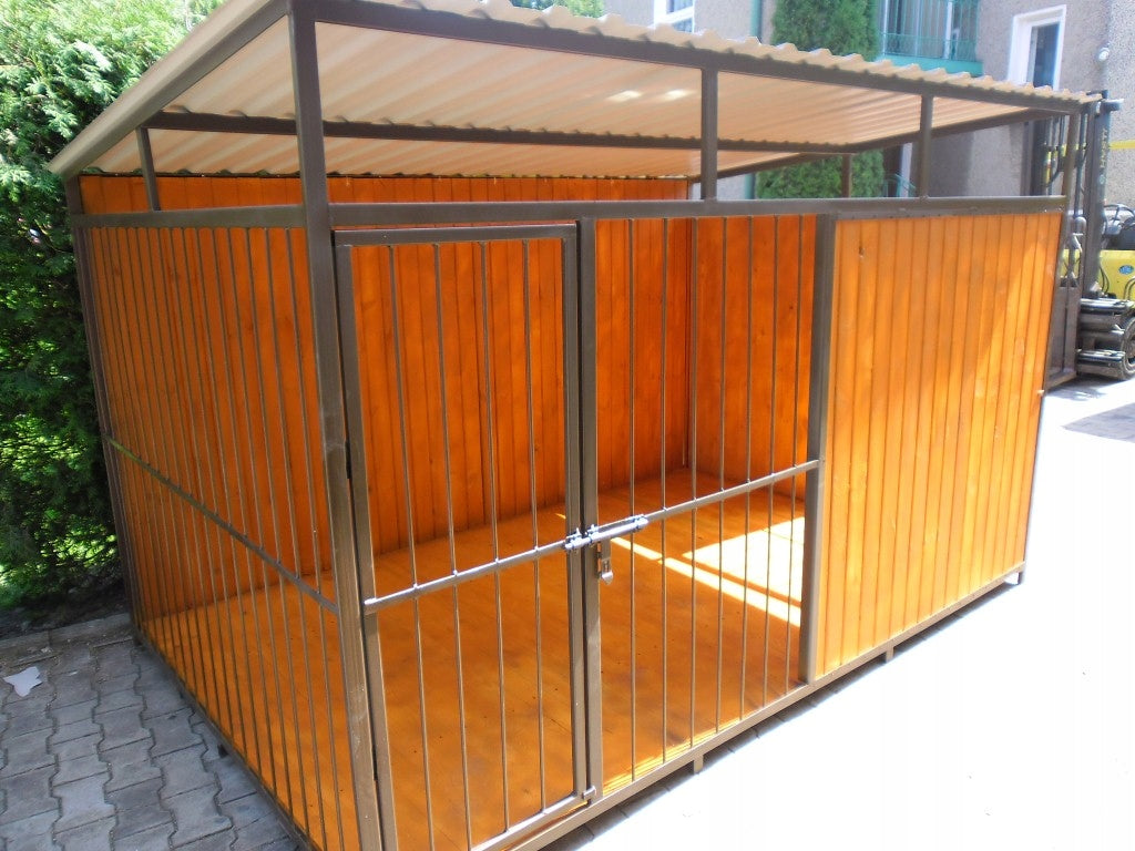 PLAYPEN BOXING DOG FARM Cage K-9 BUDA Assembly TRANSPORT 3x2 Packaging status original