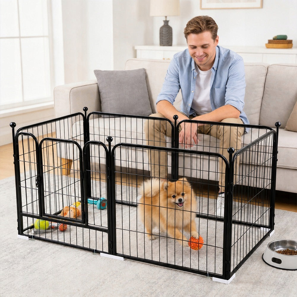 PLAYPEN DOGS HOMESTEAD CATWALK CAGE GOAL 120X60X60CM WITH ANTI-SLIP MAT Manufacturer code KOJEC PSÓW