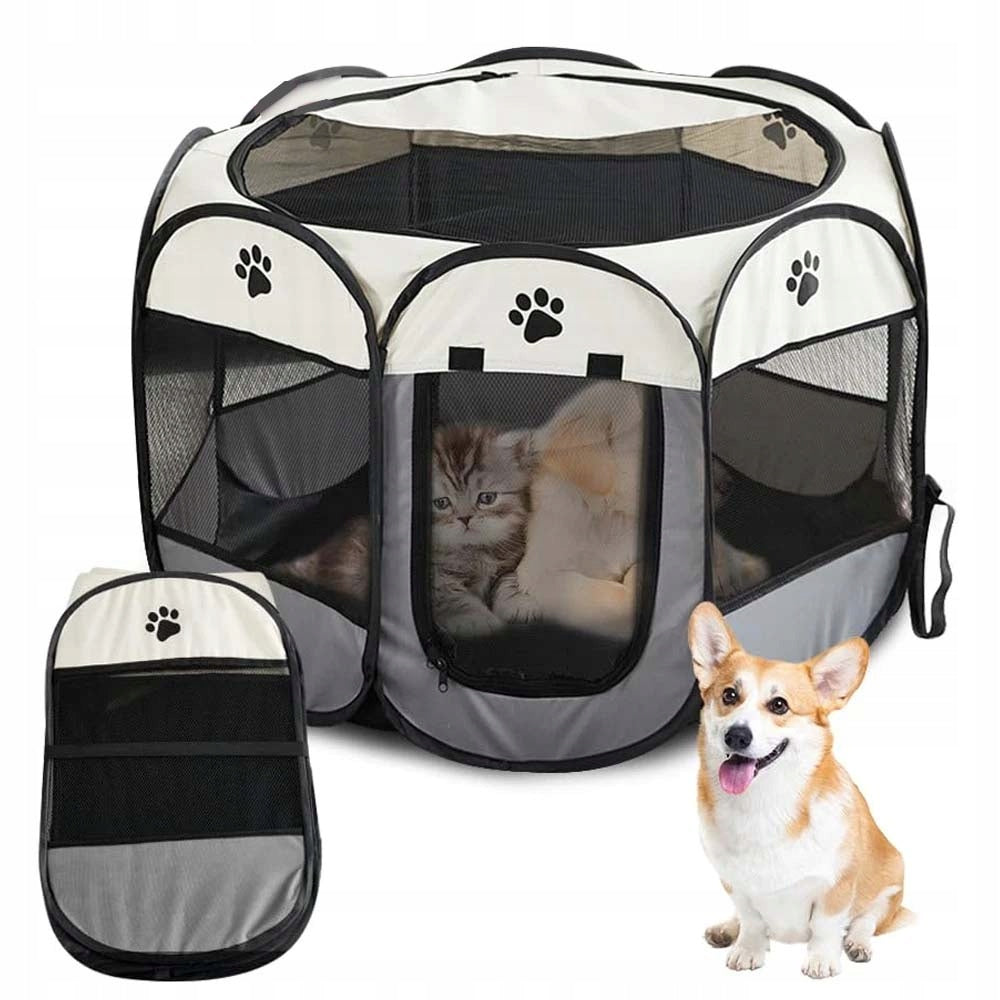 PLAYPEN FARM KENNEL CAGE FOR DOG CAT ANIMALS MATERIAL FOLDING Brand no brand