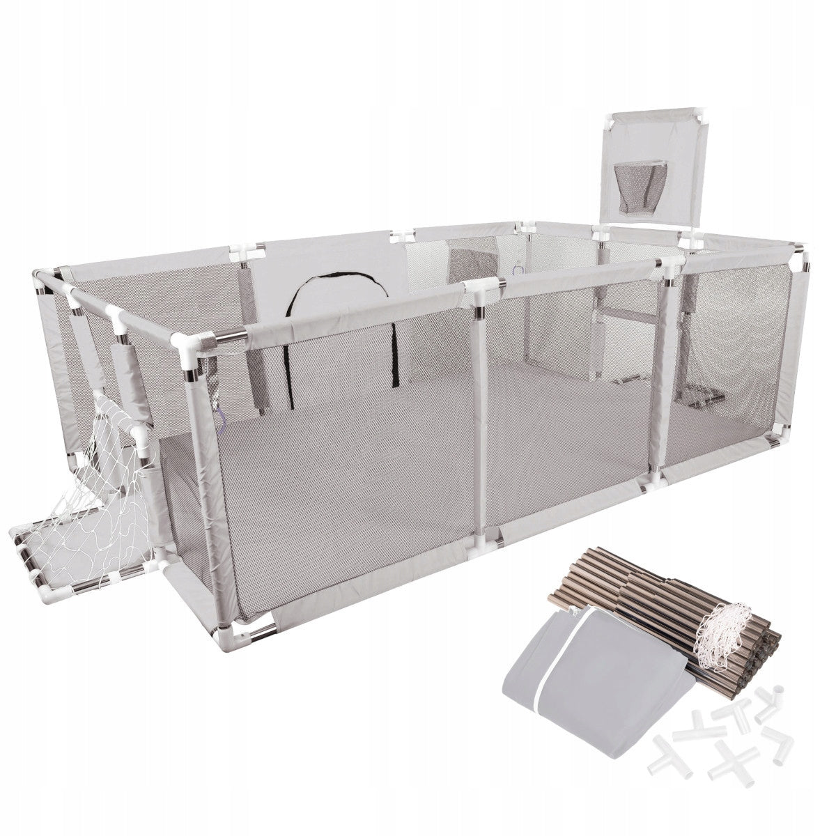 PLAYPEN FOR CHILDREN DRY POOL SQUARE TOYS PREMIUM PITCH 230x122cm FOR BALLS