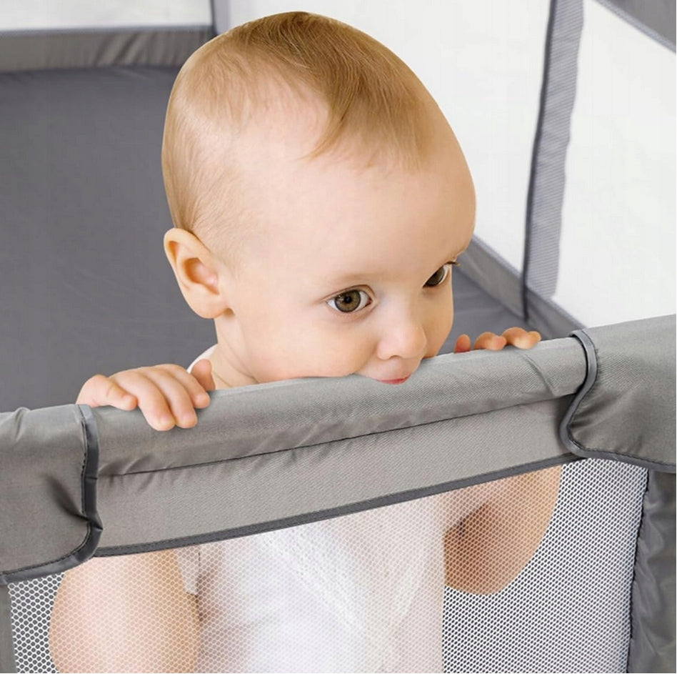 PLAYPEN FOR CHILDREN LARGE WITH CONNECTING COVERS 200 X 140 CM XL + TRAVEL BAG Manufacturer code DA536B KOJEC DLA DZIECI XL