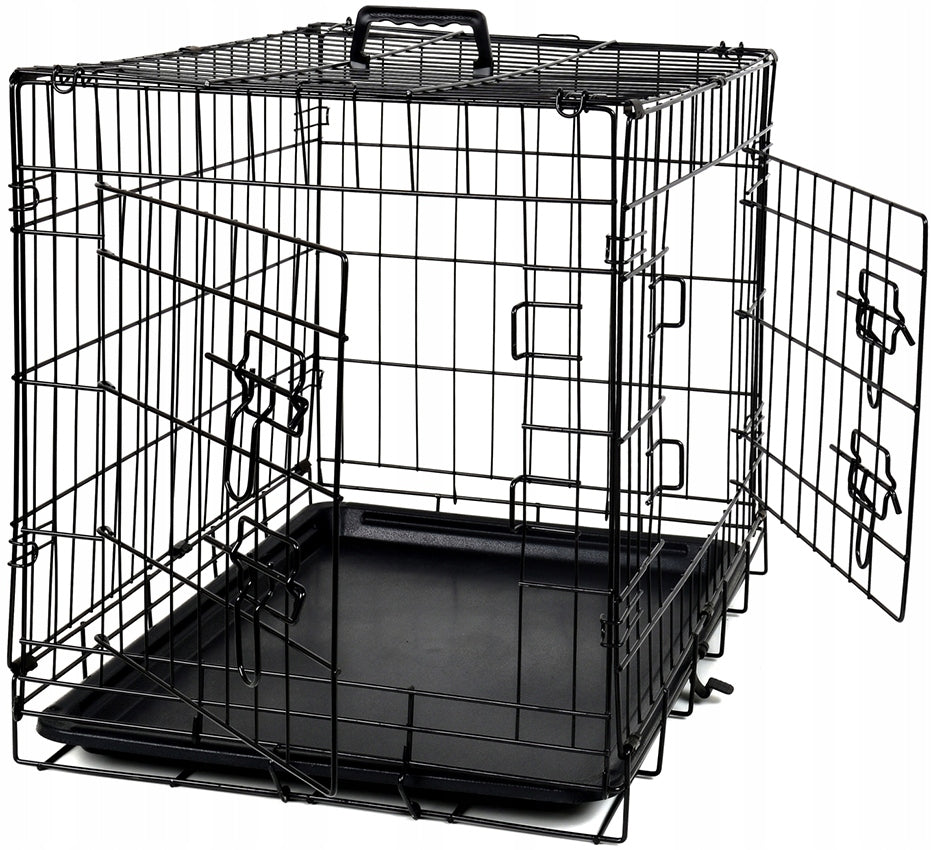 PLAYPEN METAL CAGE FOLDING FOR SMALL ANIMAL DOG SOLID 44x63x50,5 EAN (GTIN) 5905771300388