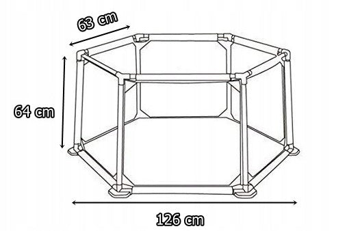 PLAYPEN SQUARE TOYS DRY HEx POOL EAN (GTIN) 5904441680843