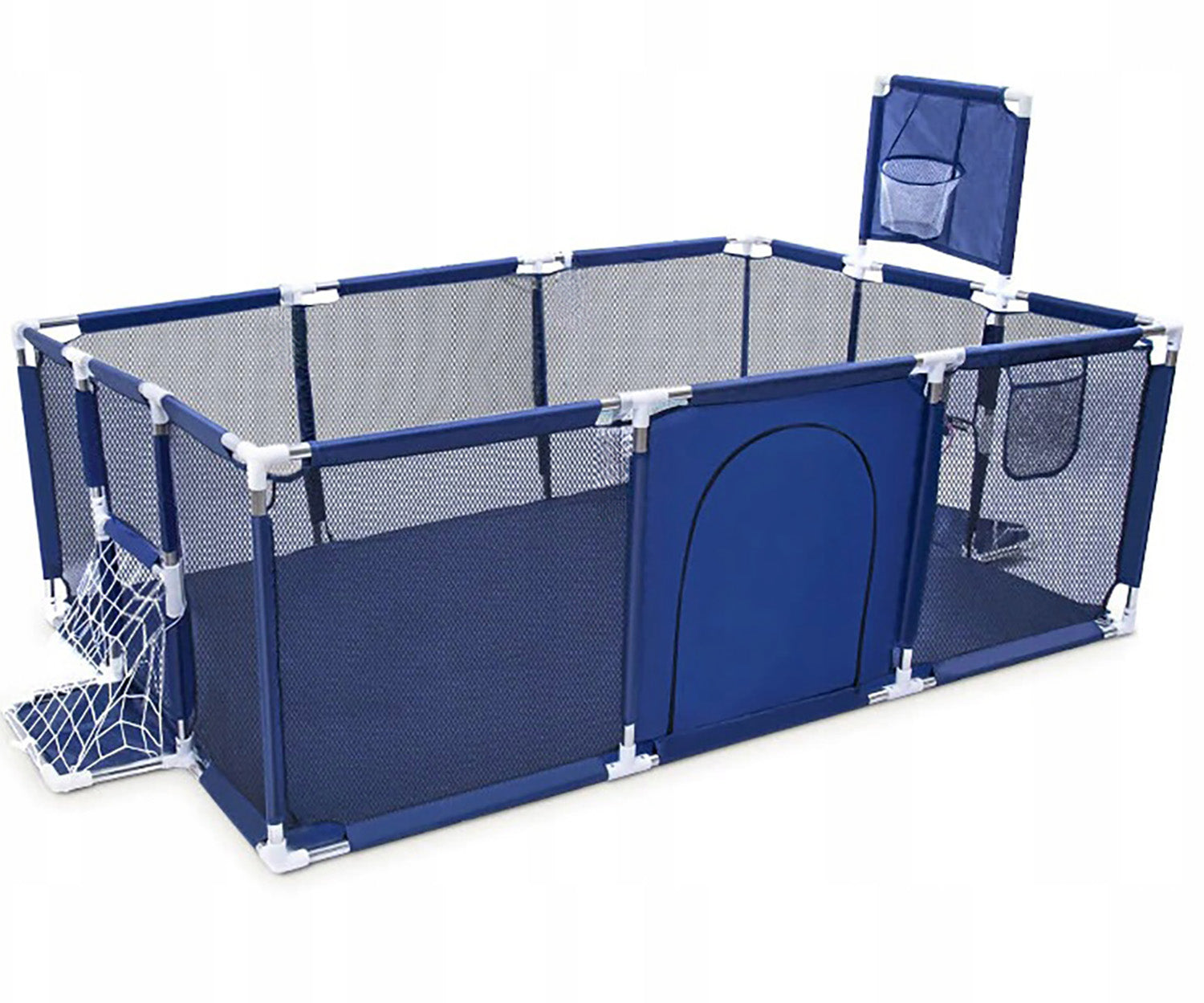 PLAYPEN WITH BASKET GATE DRY POOL FOR CHILDREN NICEKIDS 180 x 120 cm Brand NiceKids