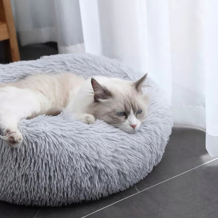 PLUSH BED FOR CAT DOG bedding playpen PILLOW round MERSJO 60cm Brand Mersjo