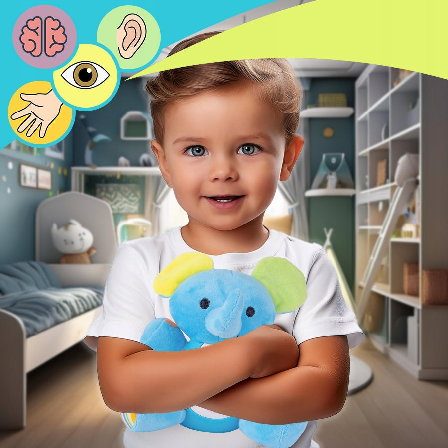 PLUSH ELEPHANT INTERACTIVE CUDDLY BABY SOUND LED LIGHT Character/Title other