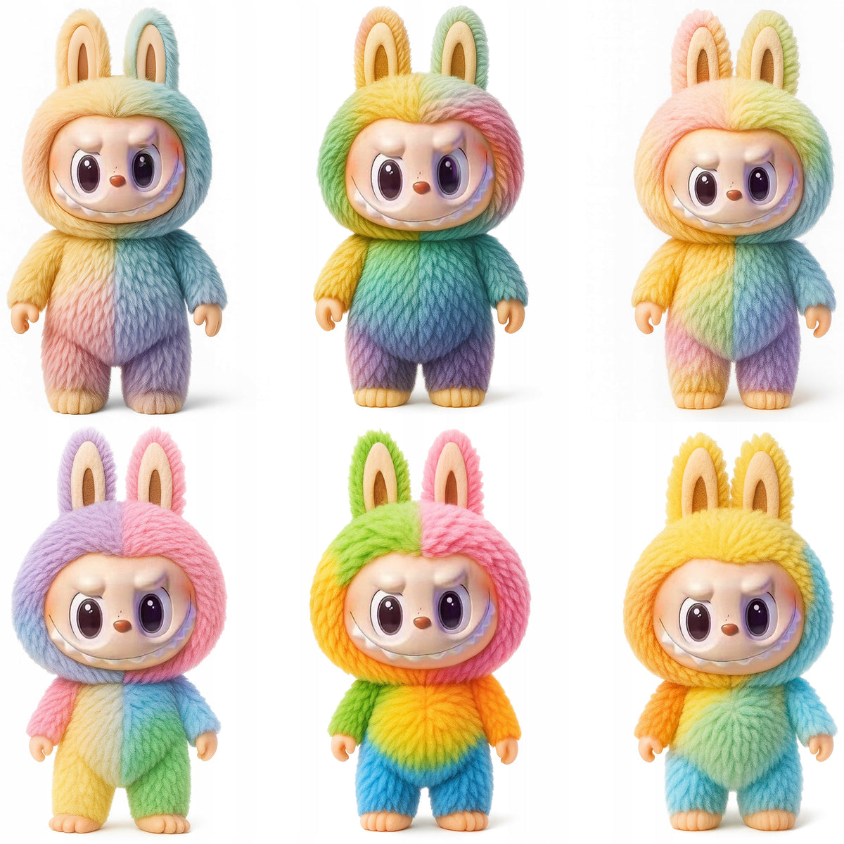 PLUSH TOY KEYCHAIN SURPRISE LABUBU INTERACTIVE SINGING la bubu Packaging status original