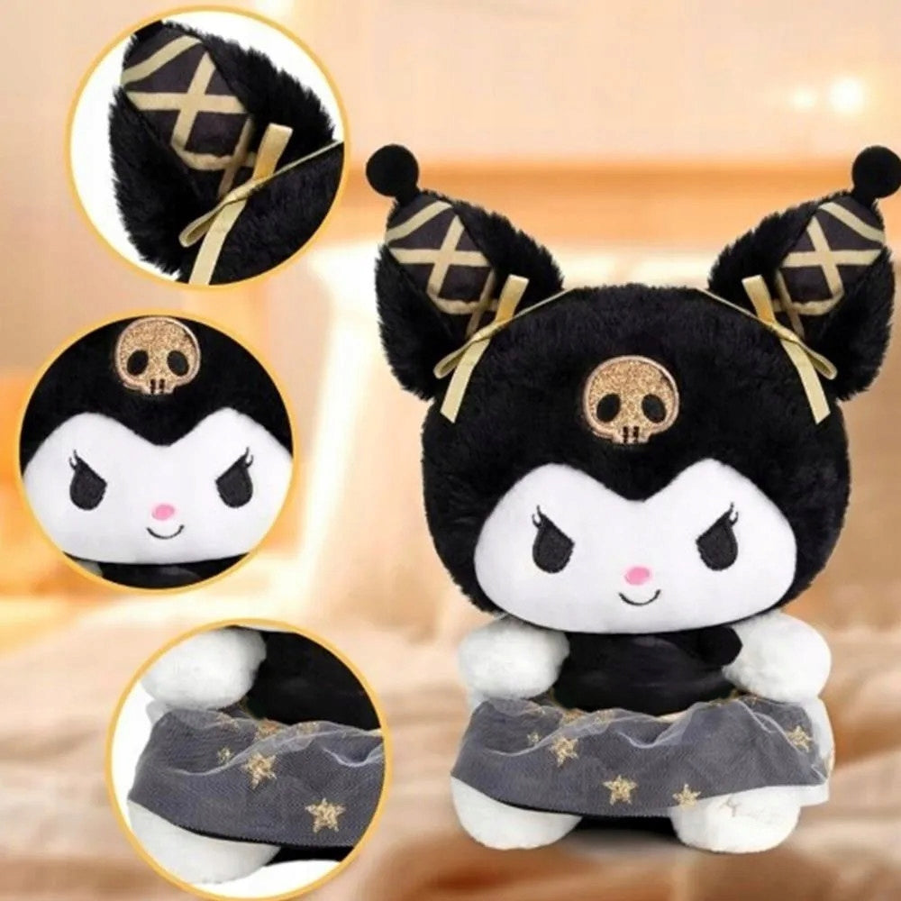 PLUSH TOY KUROMI HELLO PLUSH CUDDLY TOY BEAR GIFT Manufacturer code PLUSZOWA MASKOTKA KUROMI