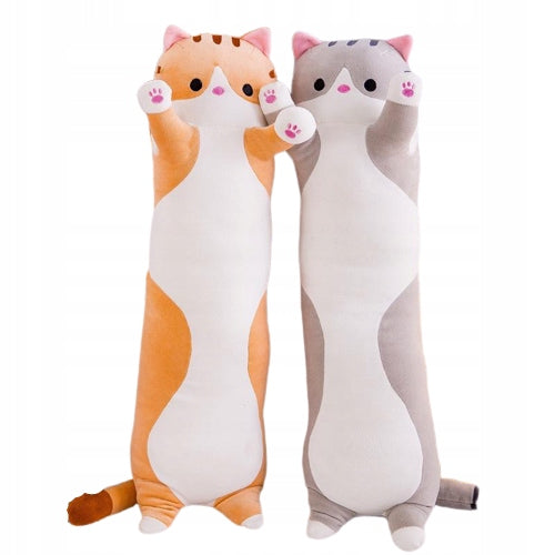 PLUSH TOY LONG CAT CUDDLY SAUSAGE TOY PILLOW THICK NICE Manufacturer code sdf2s6ef5e