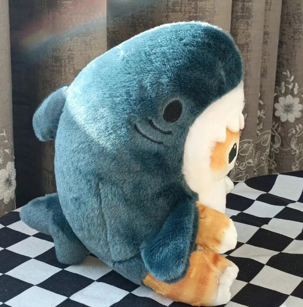 PLUSH TOY SWEET CAT SHARK PLUSH CUDDLY 20CM Manufacturer code 3a9SŁODKI KOT REKIN