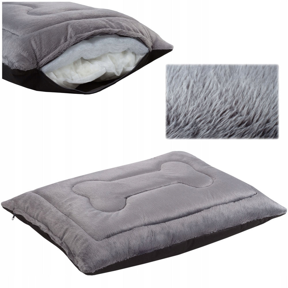 PLUSH dog bed sleeping bed Welsti large 100x70 fluffy warm