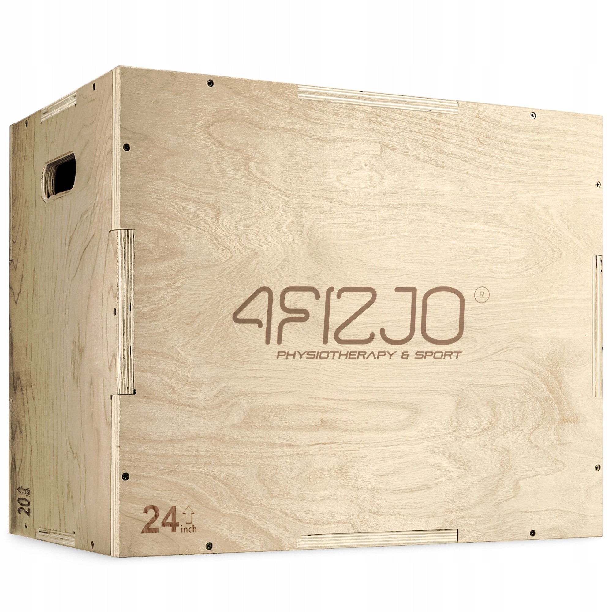 PLYOMETRIC BOX JUMP BOX GYM CROSSFIT WOODEN FOR EXERCISE 75 CM