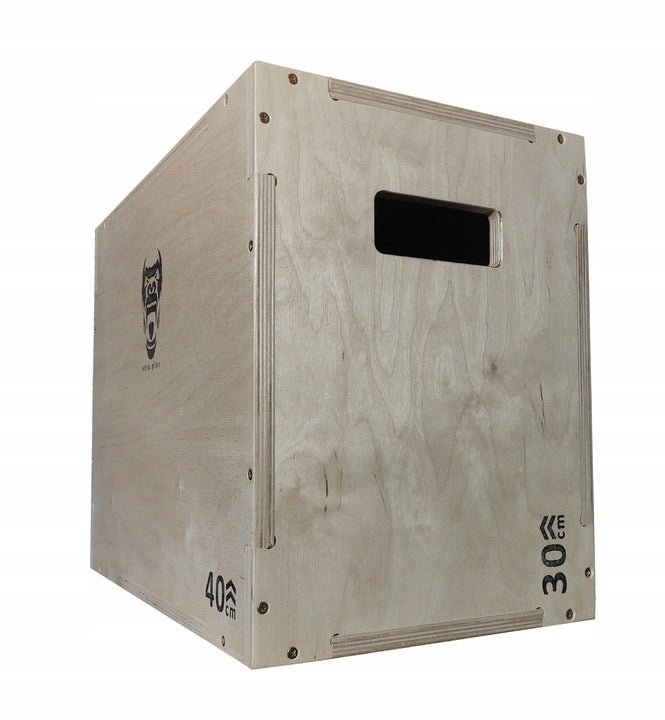 PLYOMETRIC CHEST CROSSFIT FITNESS 30x40x50 CM FOR EXERCISE JUMP BOX Packaging status original
