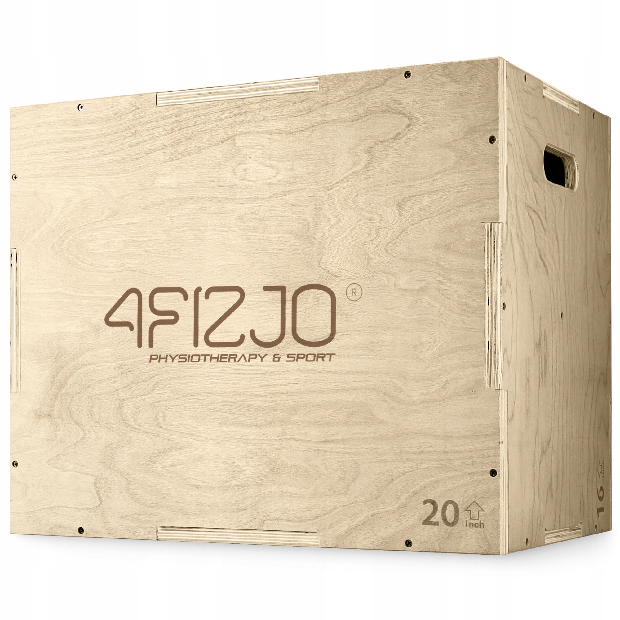 PLYOMETRIC JUMP BOX GYM FOR CROSSFIT EXERCISES AND WOODEN JUMPS